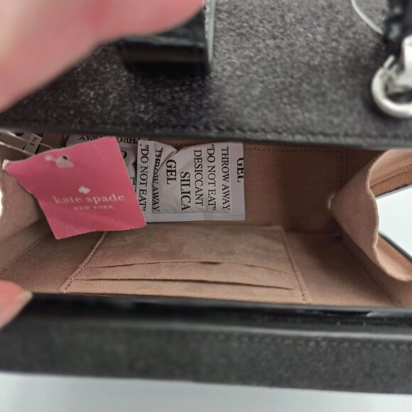 Kate Spade Wrapping Party Gift Box Crossbody Purse Holiday Bow NWT - Picture 6 of 6